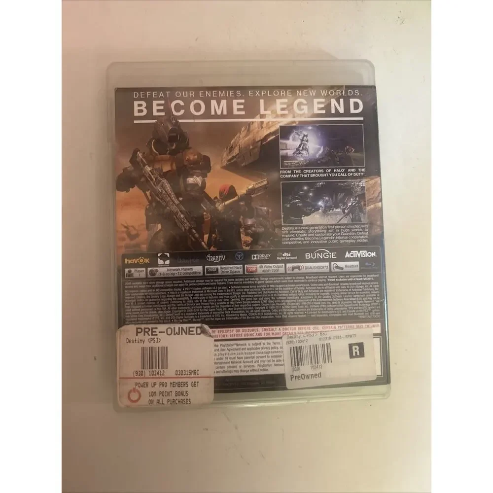 Sony destiny ps3